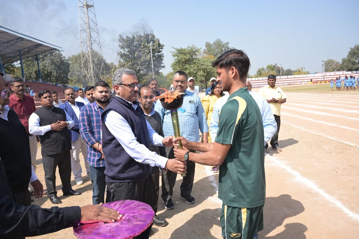 Sports launch at NTPC Rihand