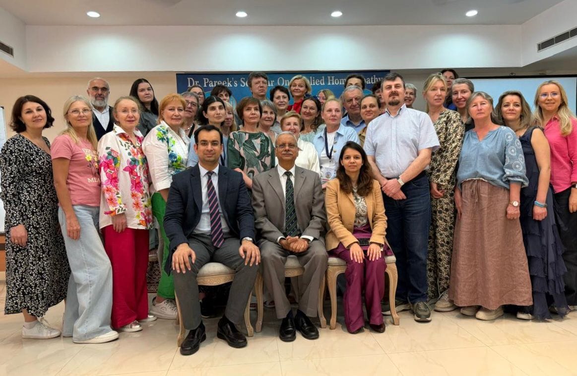 Foreign trainees were given information about the effect of homeopathy on diseases.