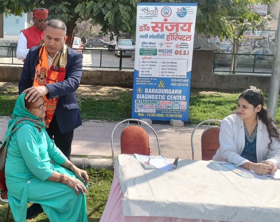 228 people underwent tests at the health camp.