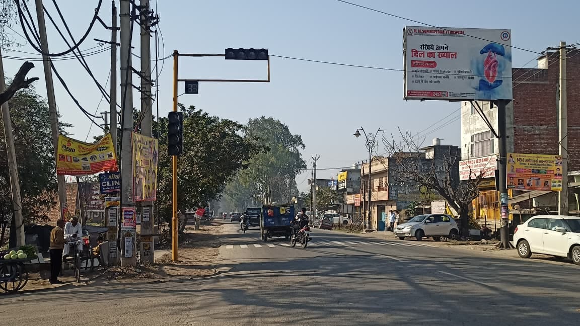 Traffic lights installed in the city at a cost of Rs 47 lakhs broke down within a year