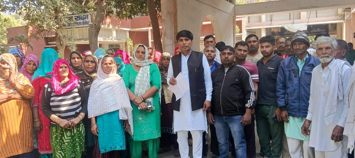 Allegations of irregularities and demanding money in allotment of plots to BPL families