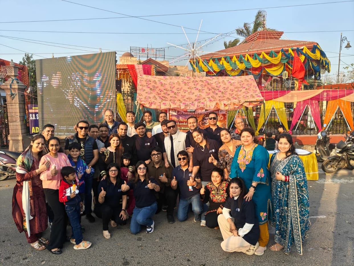 JCI NextGen Leaders organised a Bhandara