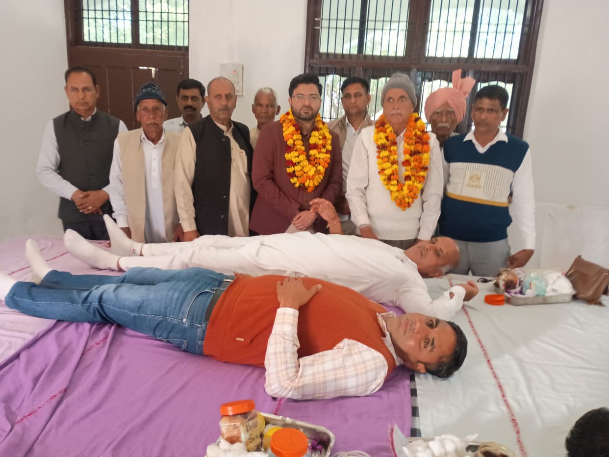 426 blood donors earned merit at the annual festival and weekly camp of the cowshed.