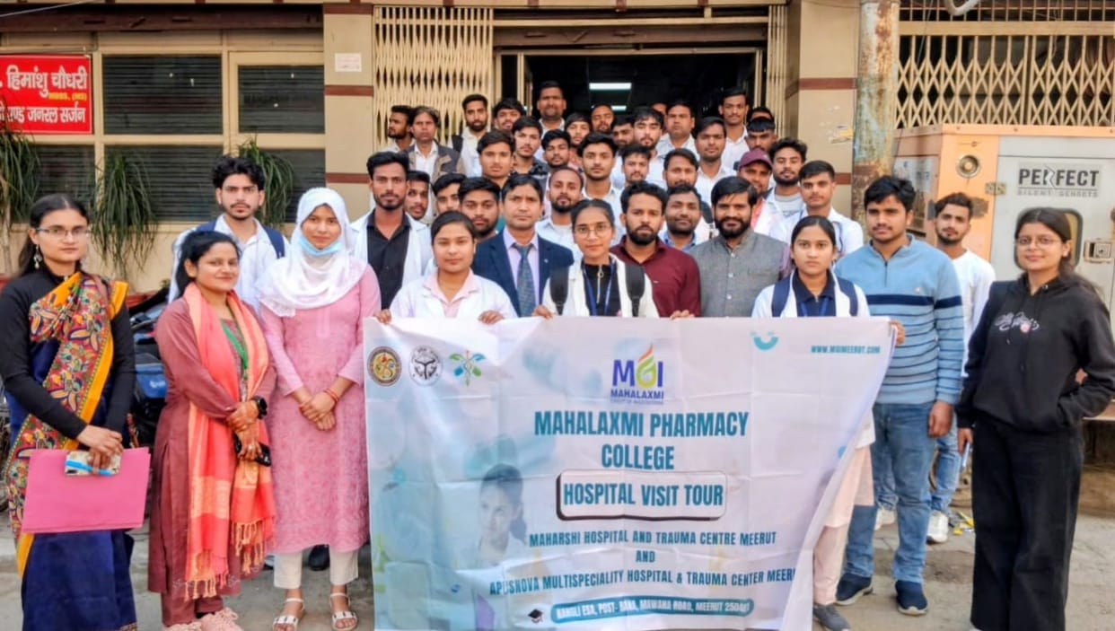 Educational tour of the hospital for the students