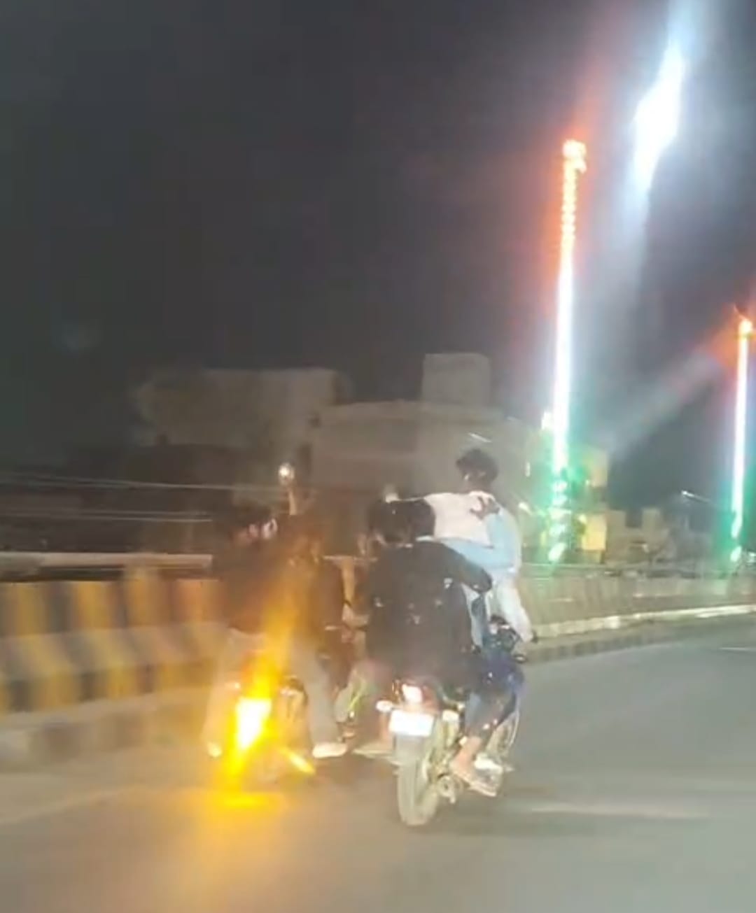 Bike stunt video goes viral