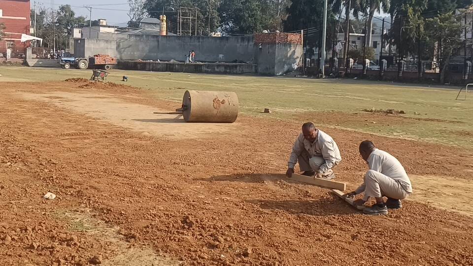 cricket pratiyogita in ponta naga parisad maidan
