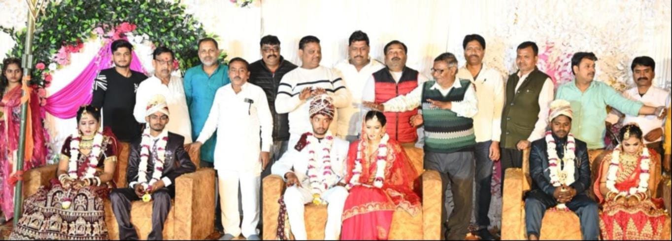 Mass marriage of five girls took place on Mahashivratri