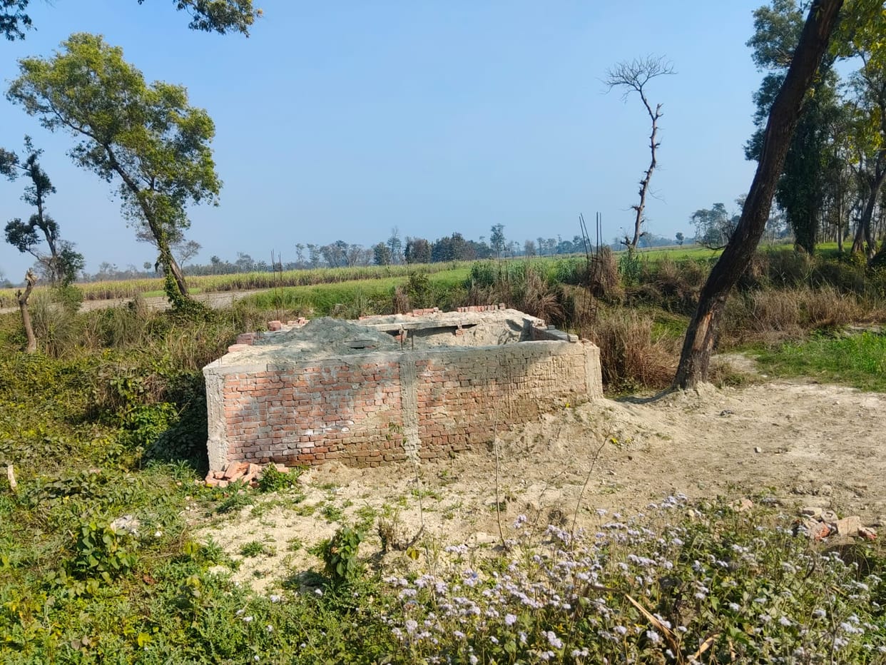 Due to lack of budget, RRCs remain incomplete in Vishnupura block.