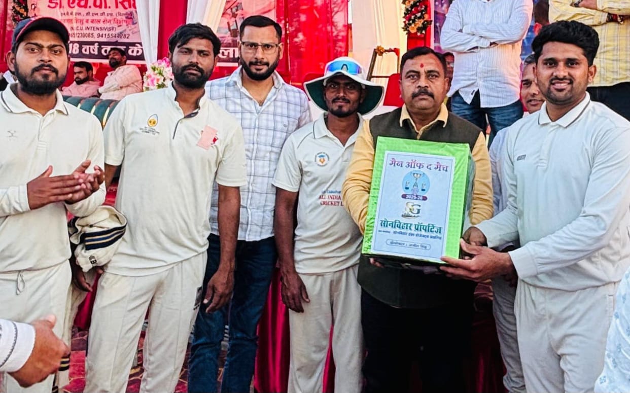 Ballia team defeated Jamshedpur by 58 runs.