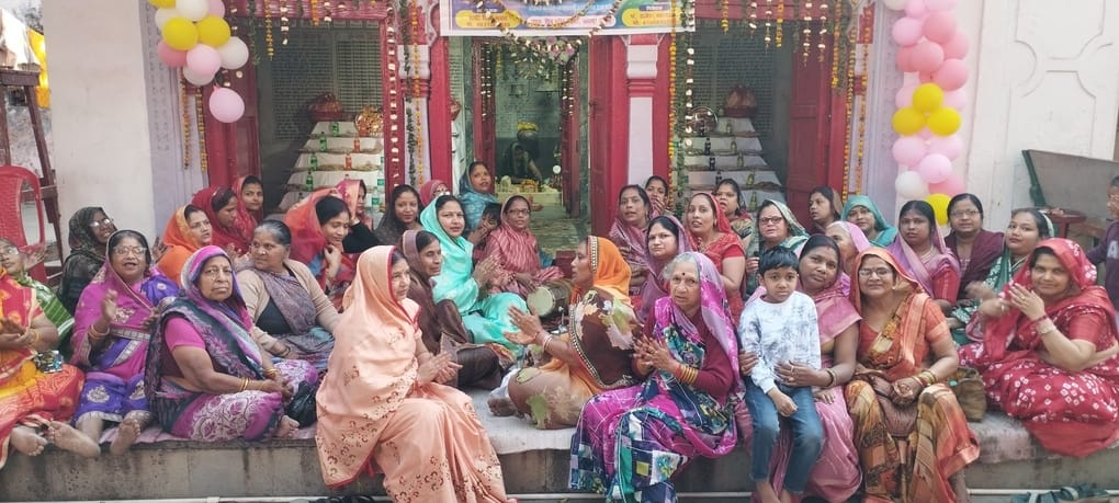 Women's music organized at Shiva temple