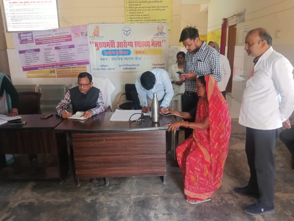 Increased number of patients with skin diseases and fever