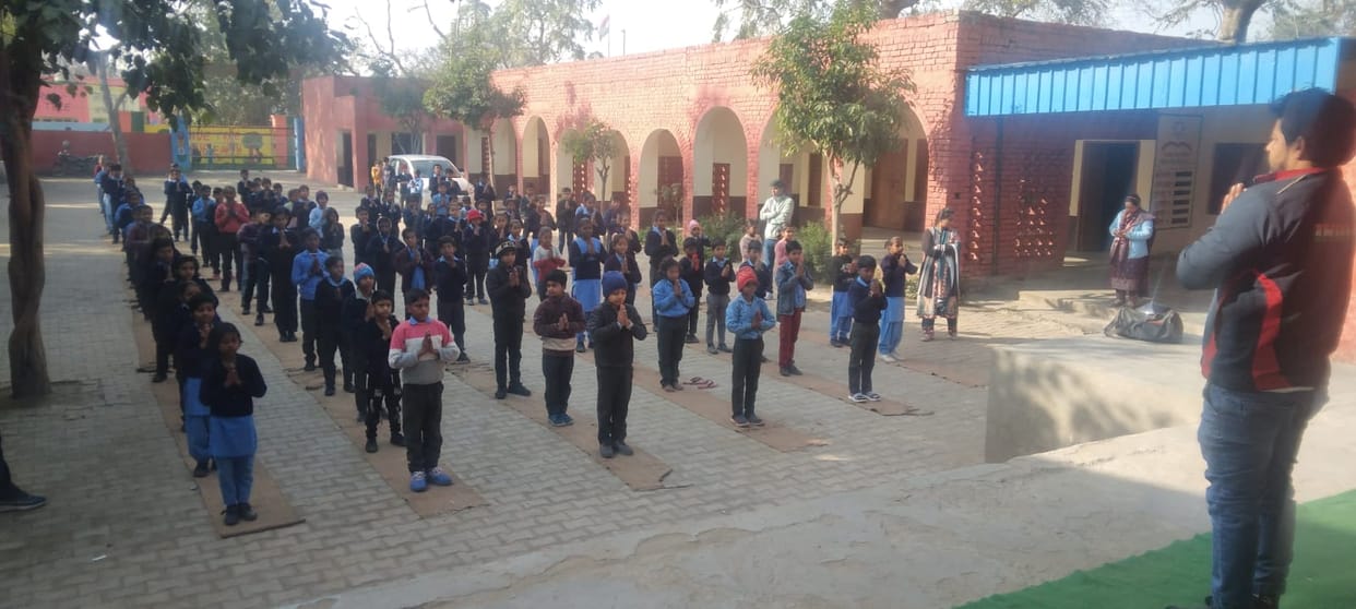 People were made to practice Surya Namaskar