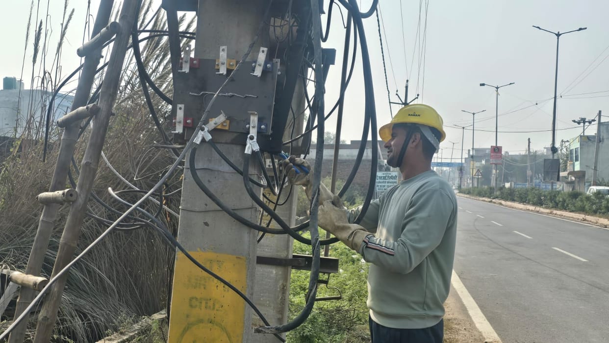 Electricity consumption fluctuates with changes in weather.