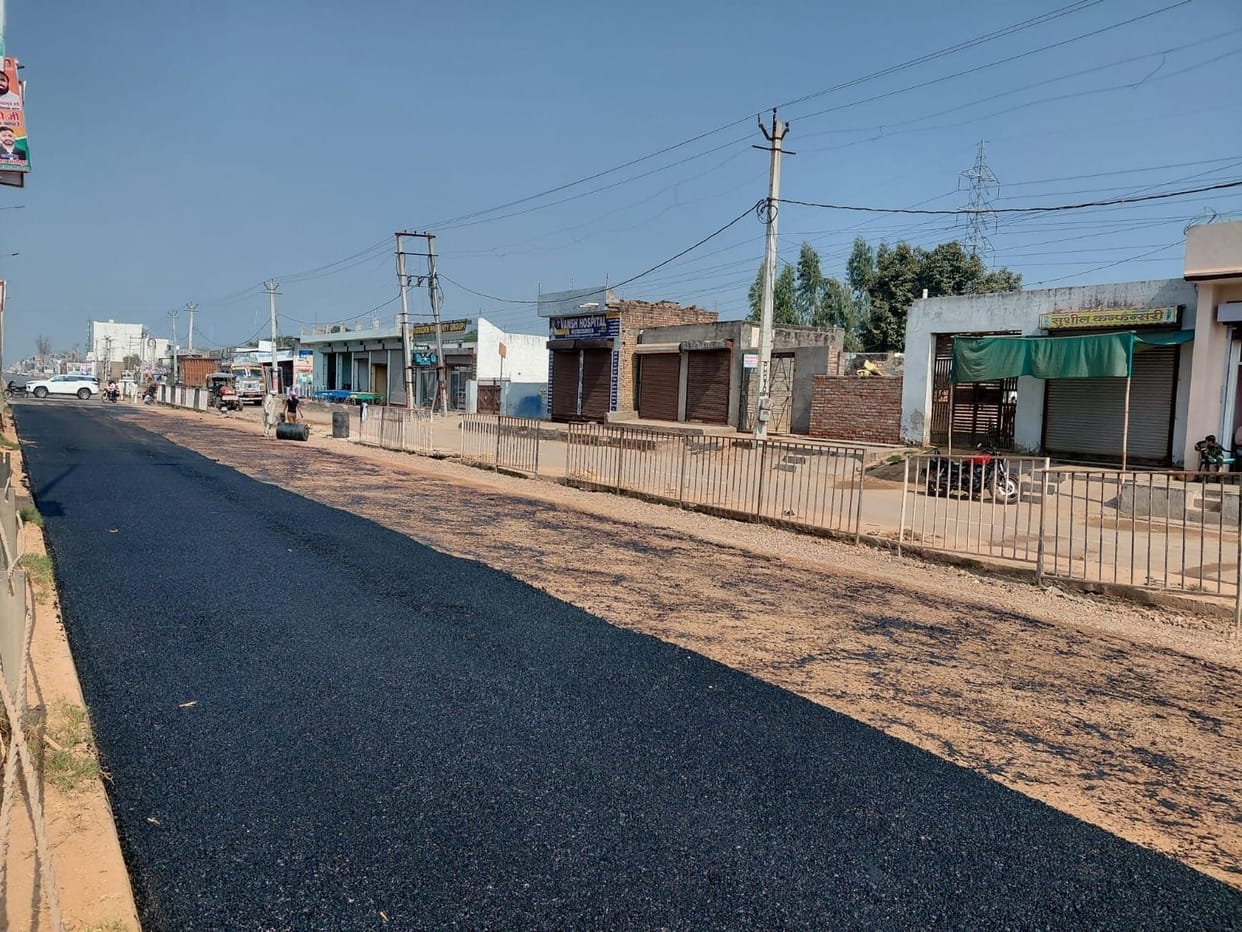 Repair of potholed road begins, relief will be provided