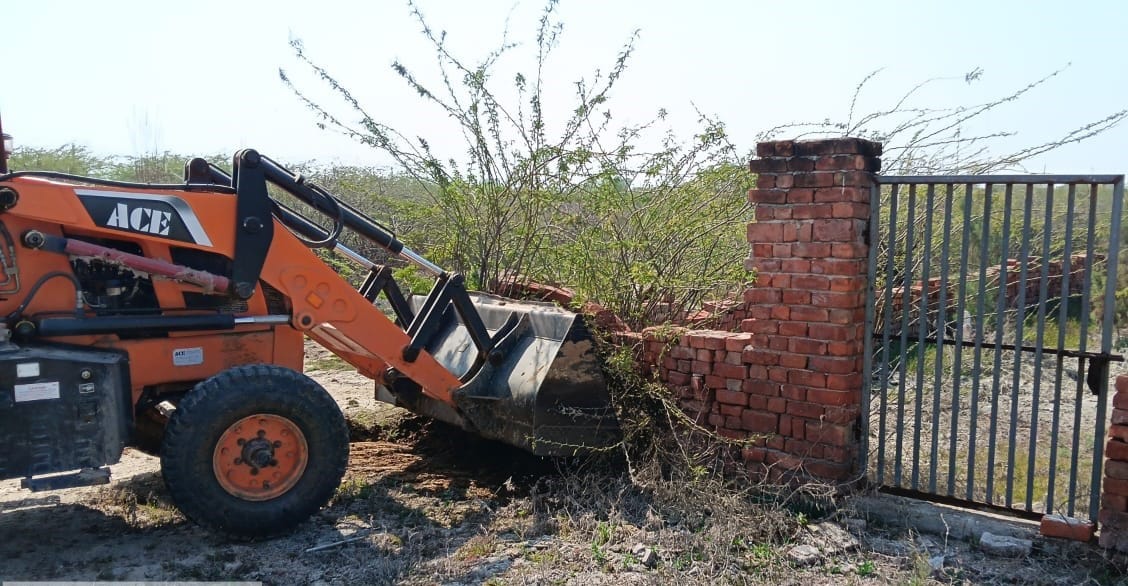 4 DPCs and unpaved road network demolished for illegal construction