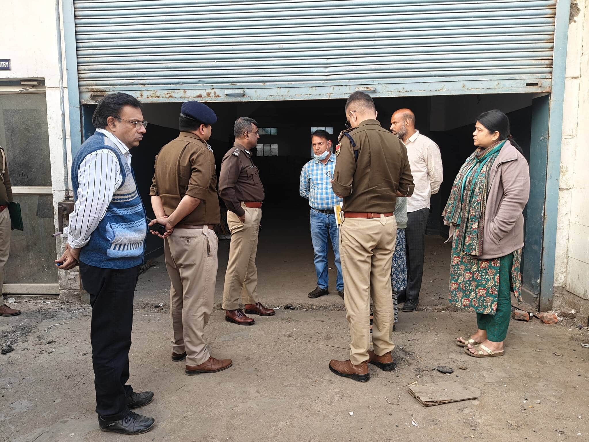 भिवाड़ी में दो अवैध पटाखें फैक्टरी सीज