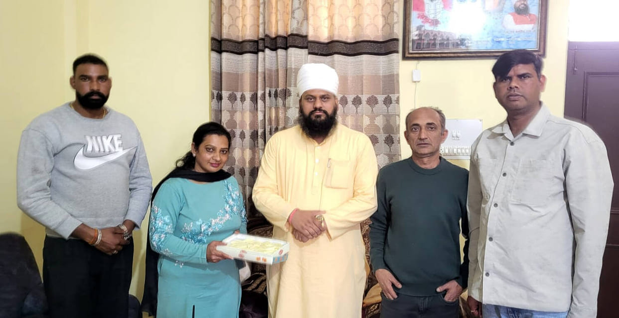 Aryan of Nahoni won gold medal in ball badminton