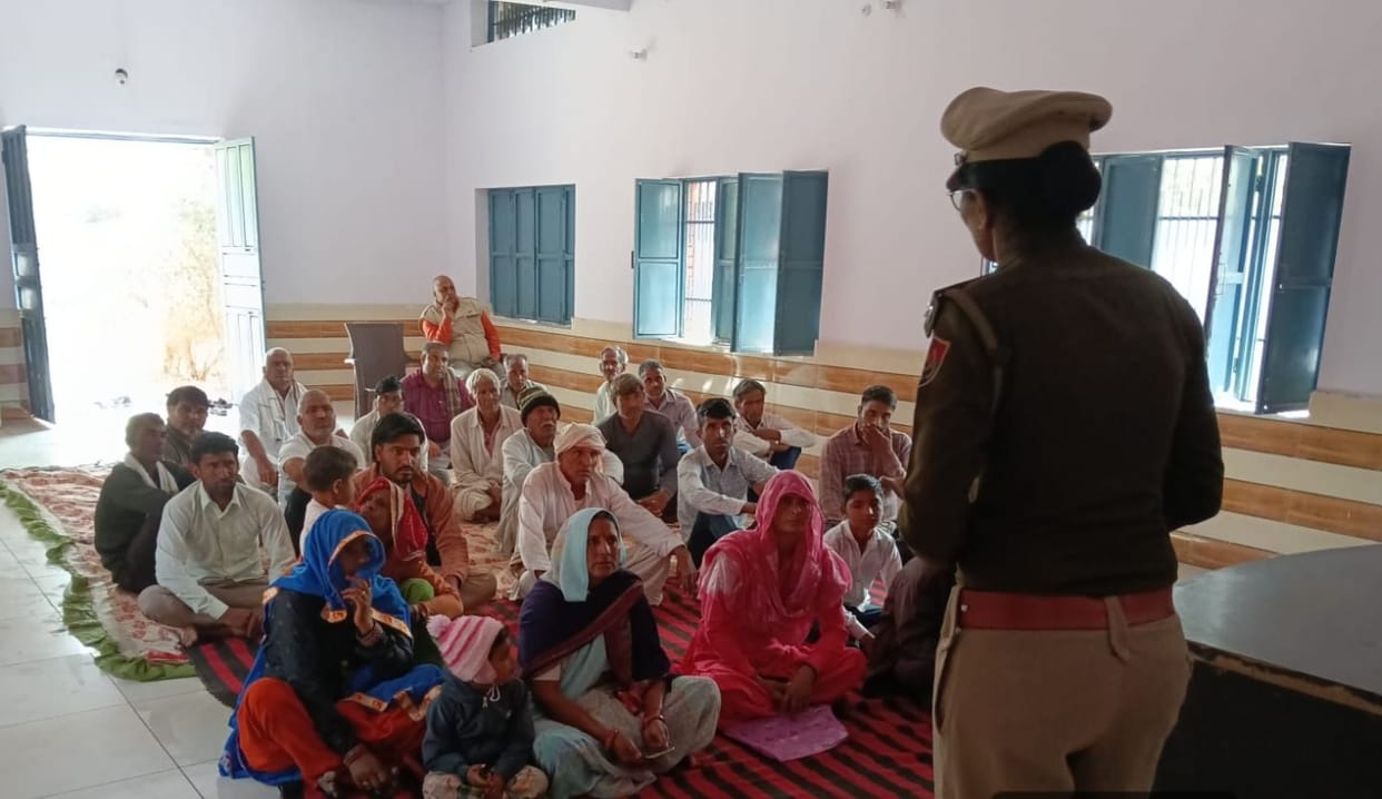 Police created awareness against drug abuse in three villages
