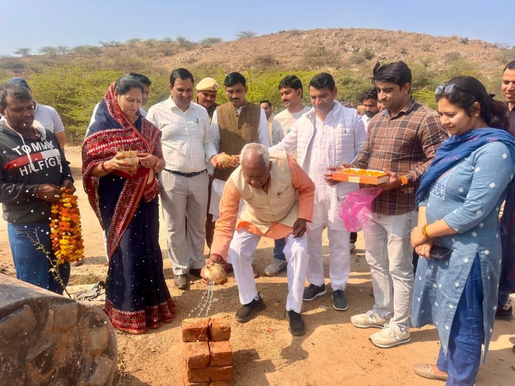 MLA inaugurated city roads worth Rs 1.25 crore