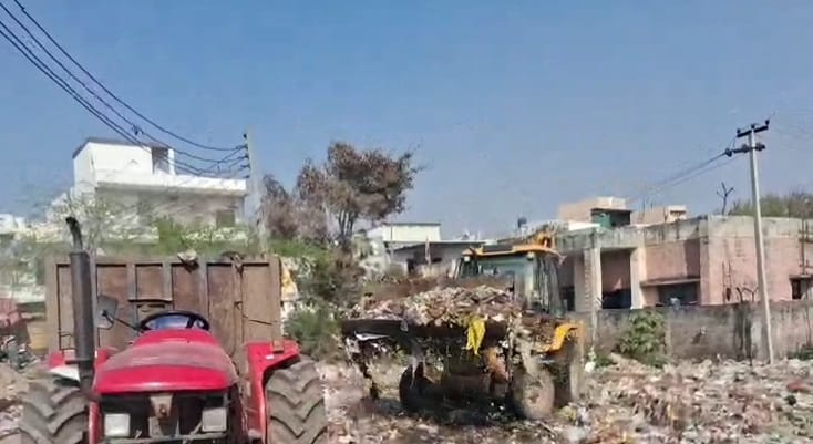 More than 200 tons of garbage was removed from the pond.