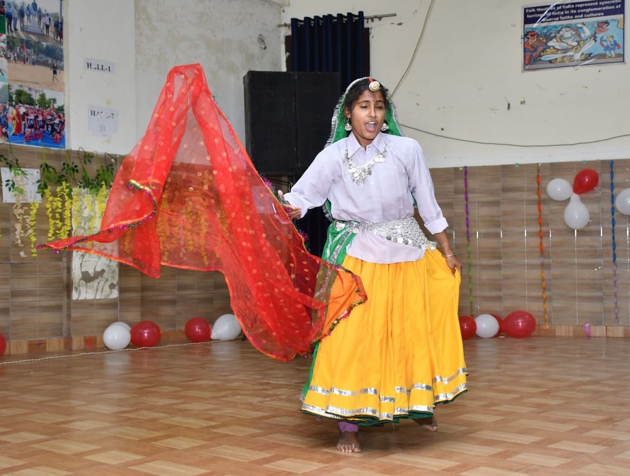 Encouraged girl students to become empowered