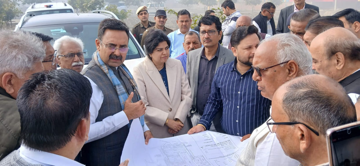 Assembly Speaker expressed displeasure over plots not being sold in the sector for four years