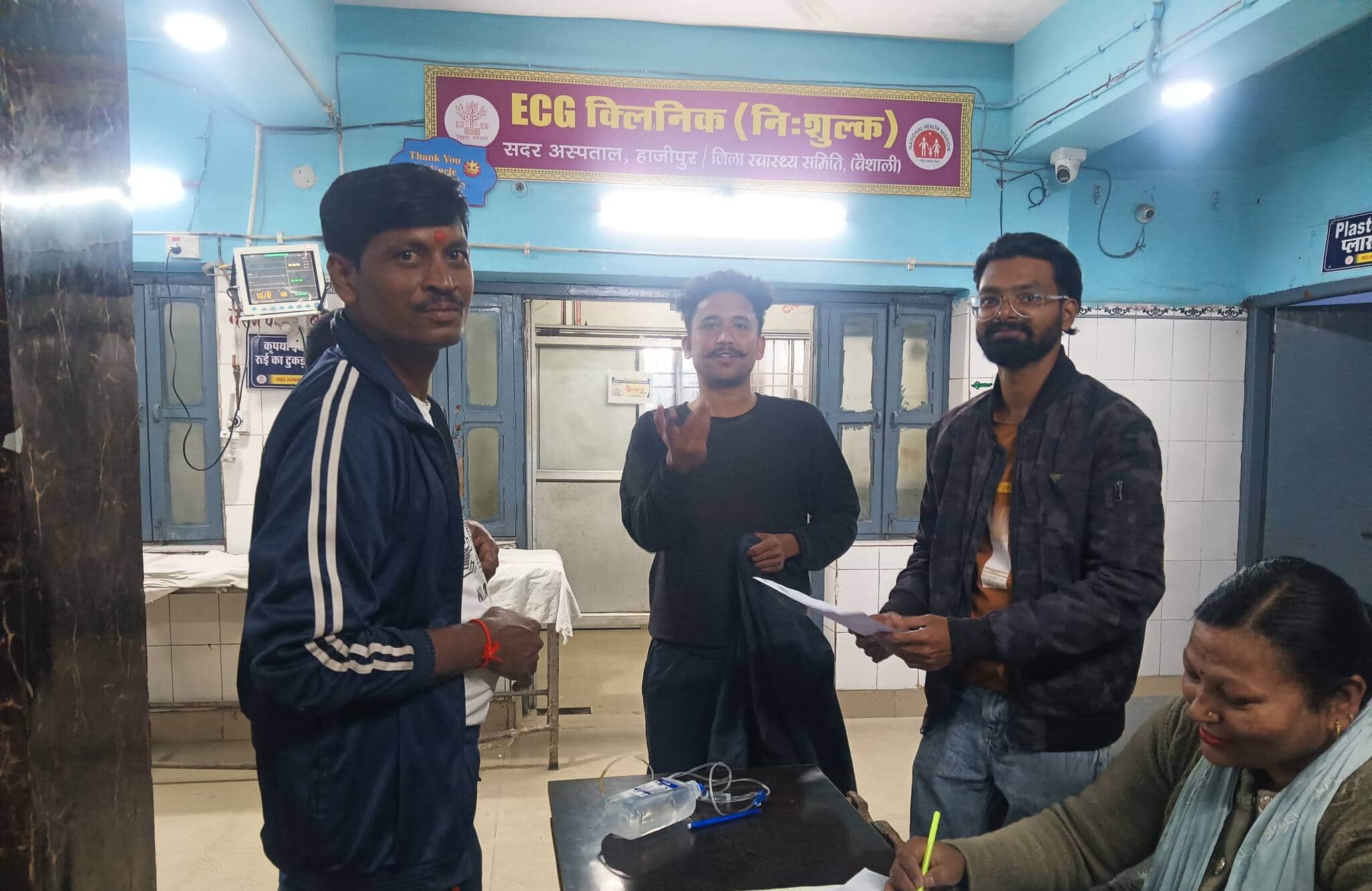 घायल का इलाजरत अस्पताल में