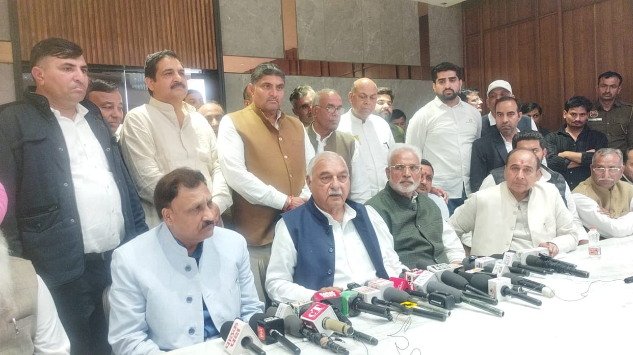 Former Chief Minister and Leader of the Opposition Bhupendra Singh Hooda said - will bring a 'work-stoppage' motion in the Assembly session against increasing crime and deteriorating law and order; several gangs are active in the state.