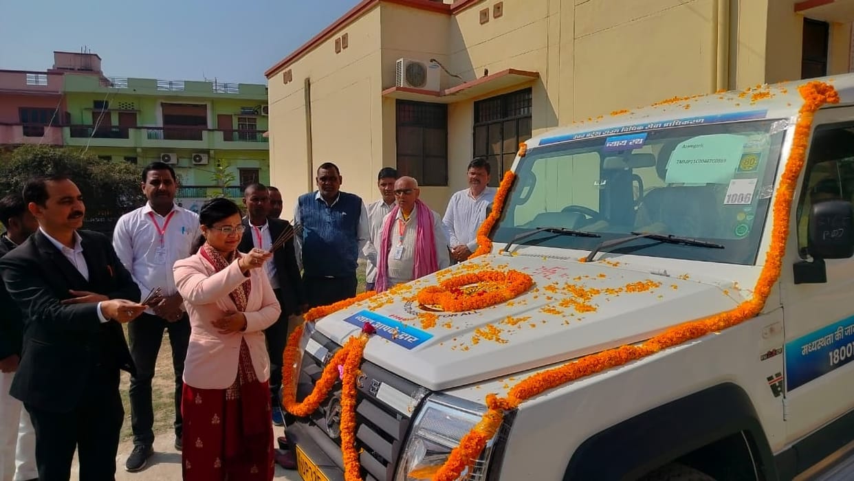 Legal awareness vehicle flagged off