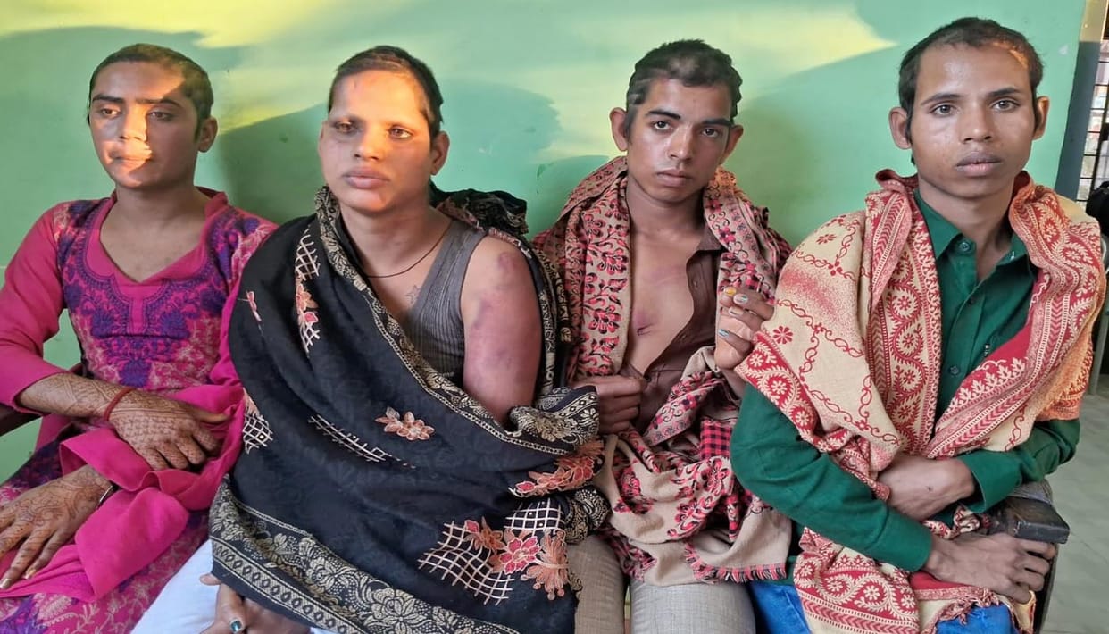Artists including transgender people were held hostage and beaten up, accused of cutting their hair.