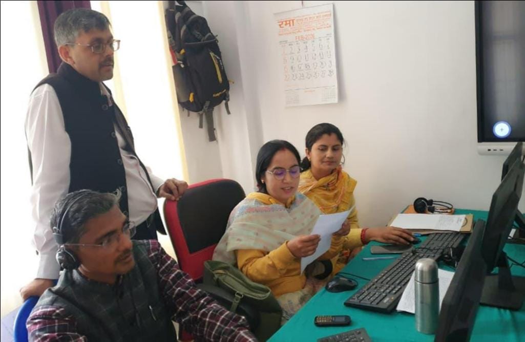 DM inspected the control room of the board examination.