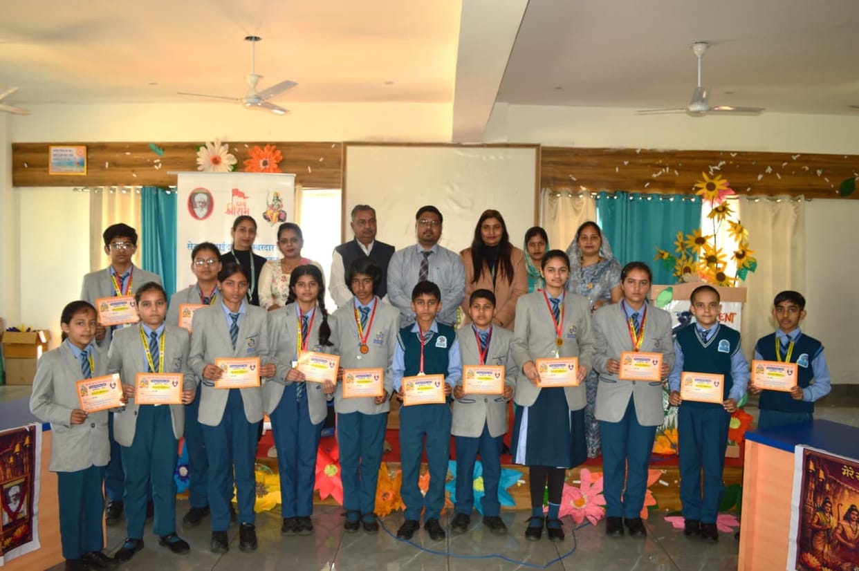 Winners of Ramayana Quiz honoured