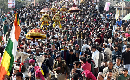 Saras Mela: 96 stalls from 14 states set up