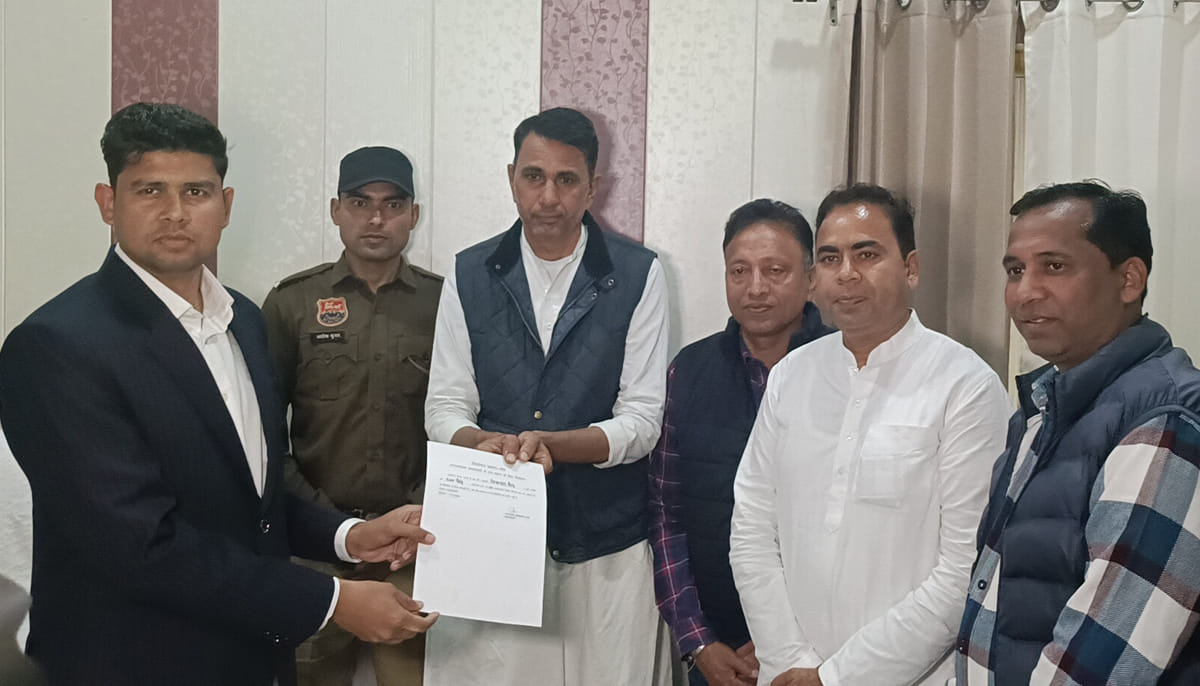 sikandar became kalanwalin nagarpalika vice president