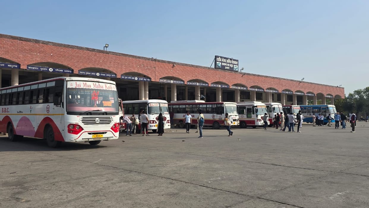 Some roadways buses are not stopping in front of Nehru College, causing inconvenience to students.