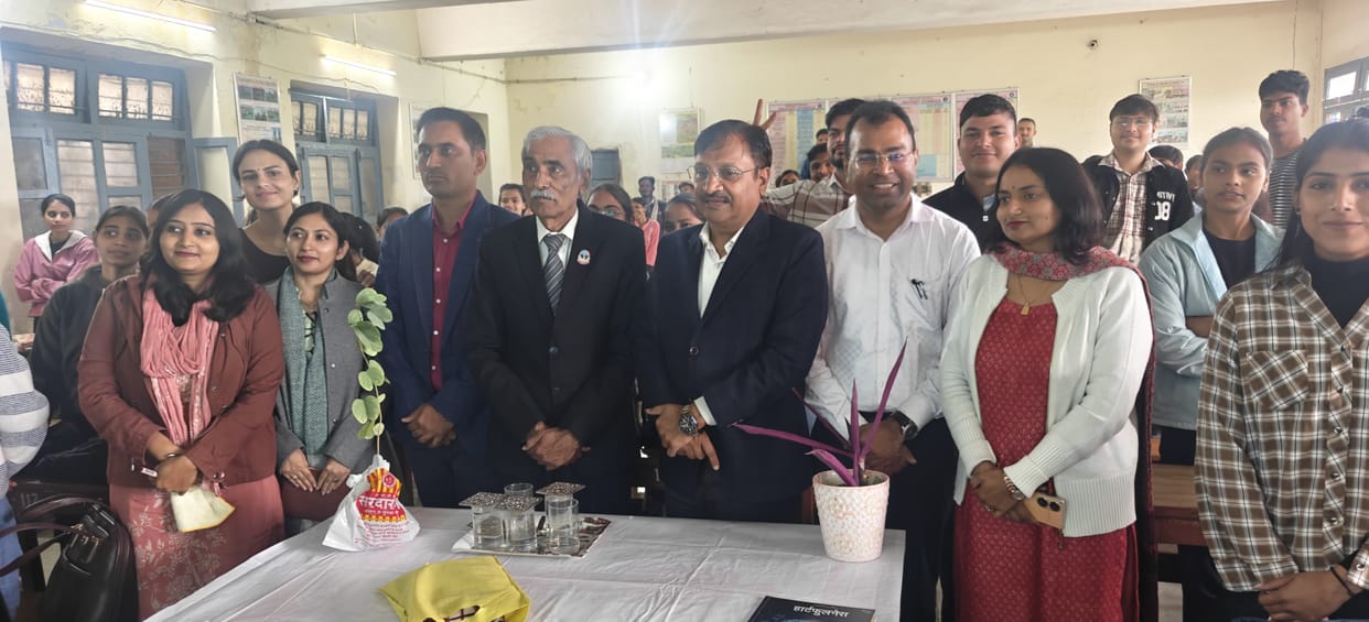 NSS camp and extension lecture on mental health organized
