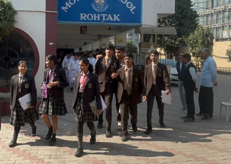 8,138 students appeared for the exam at 24 centres, monitored through CCTV.