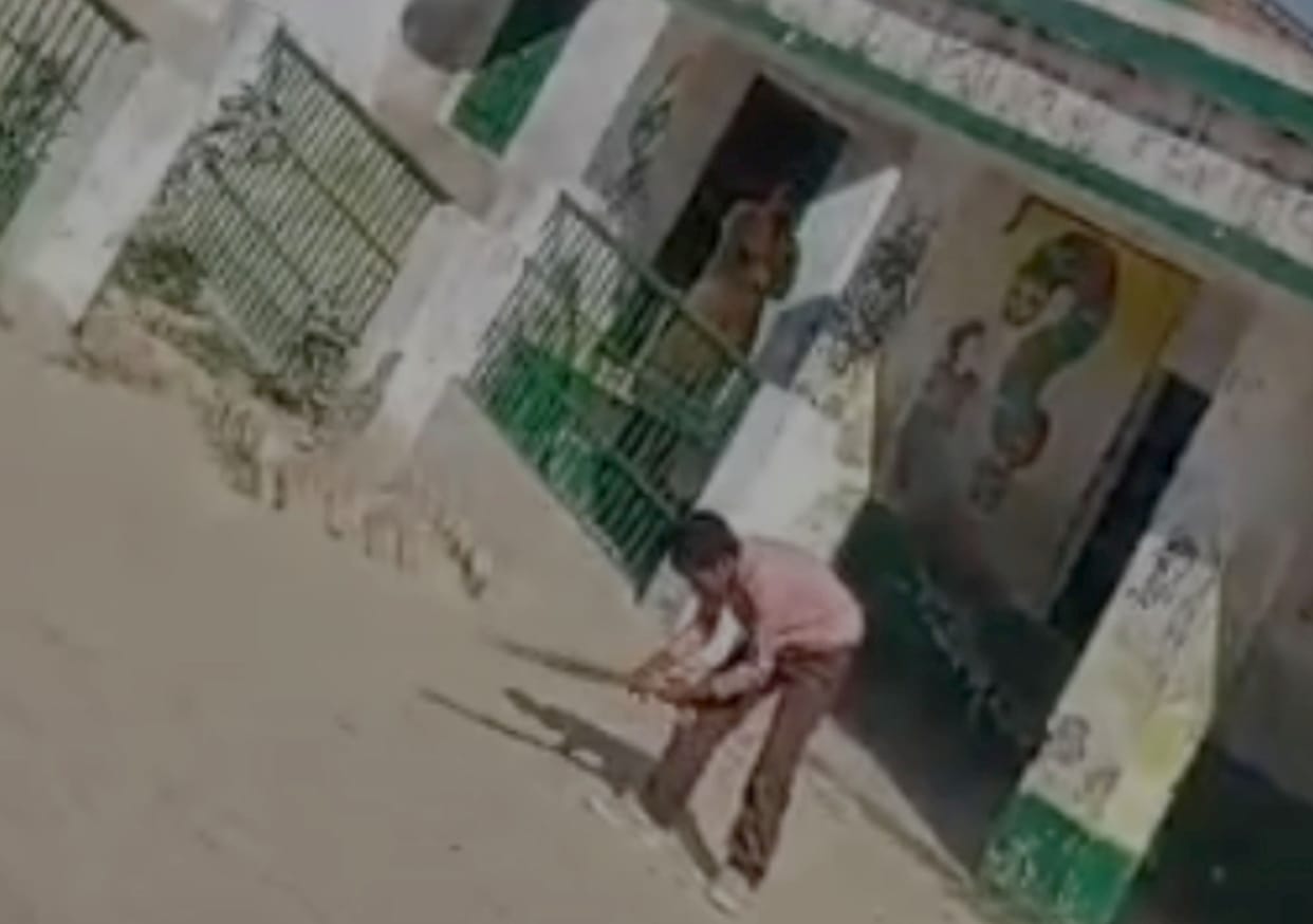 Video of child sweeping in council school goes viral, investigation begins