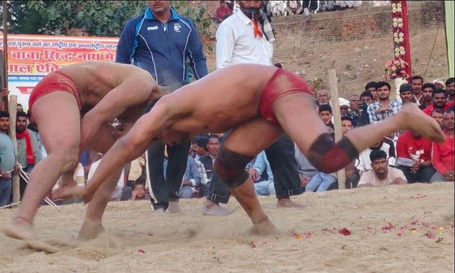Flag wrestling ended in a draw