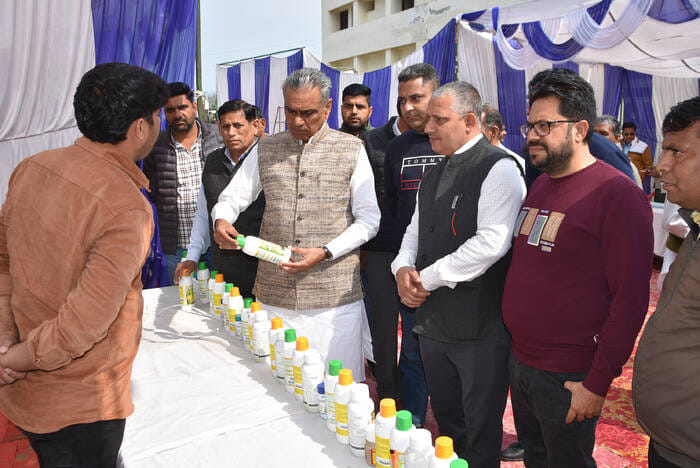 Farmers got information about advanced farming in the agricultural fair