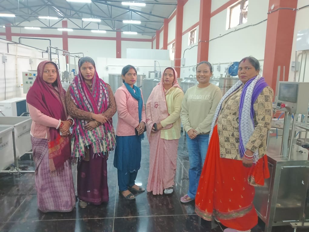 Incubation center started, women of the group took charge of expanding the business.