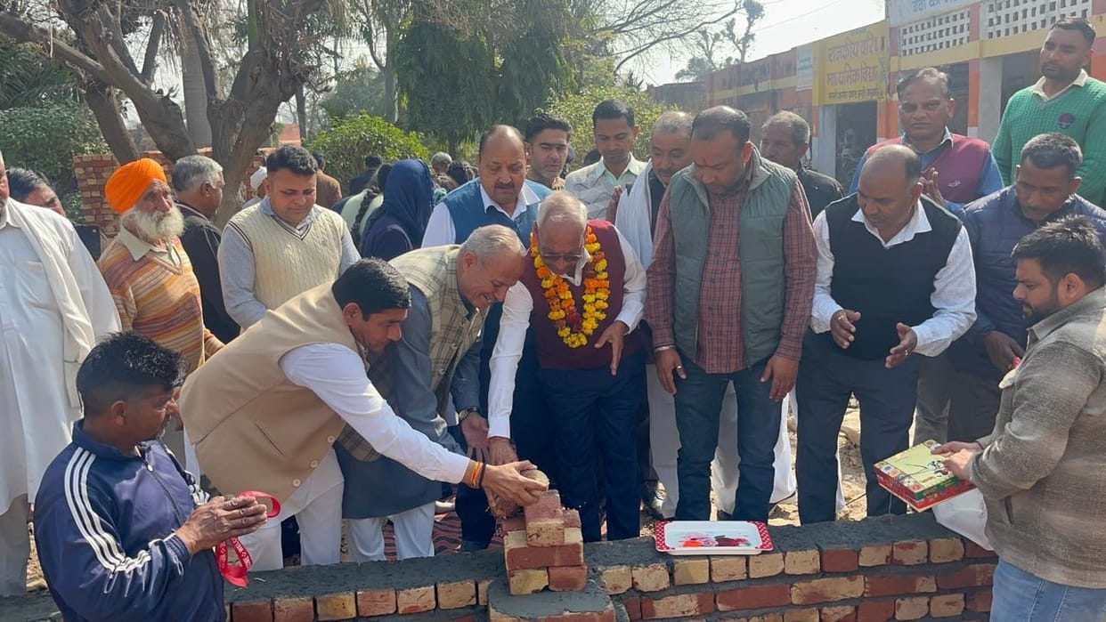 Schools in Bhadason and Kalri Jagir get a gift of Rs 1.30 crore.