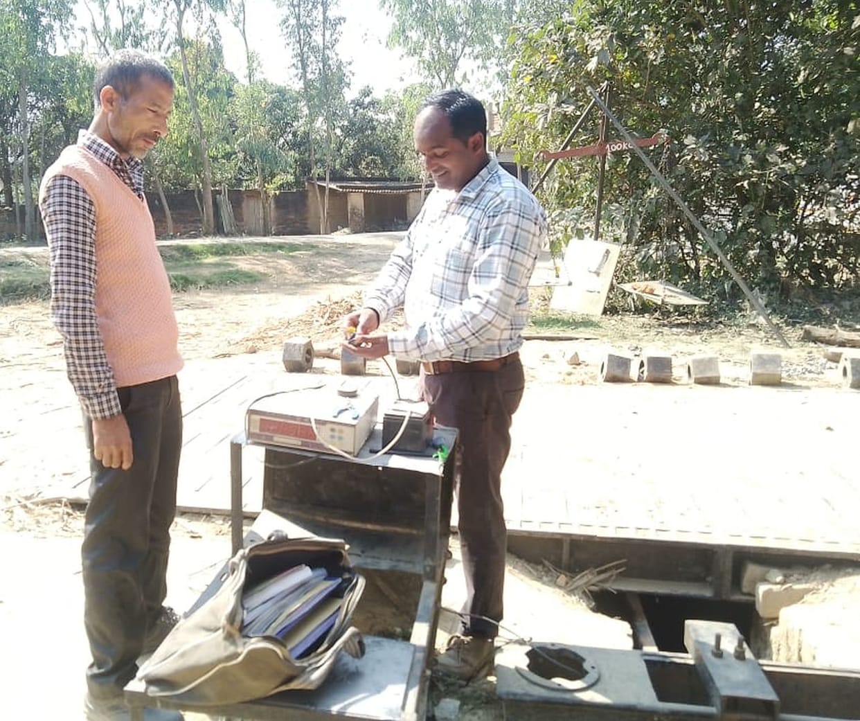 Sugarcane weighing in-charge removed from the center