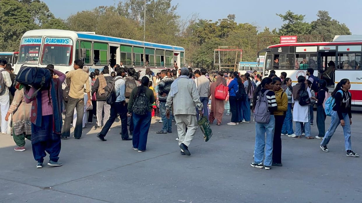 Due to lack of buses, the routes are being missed.