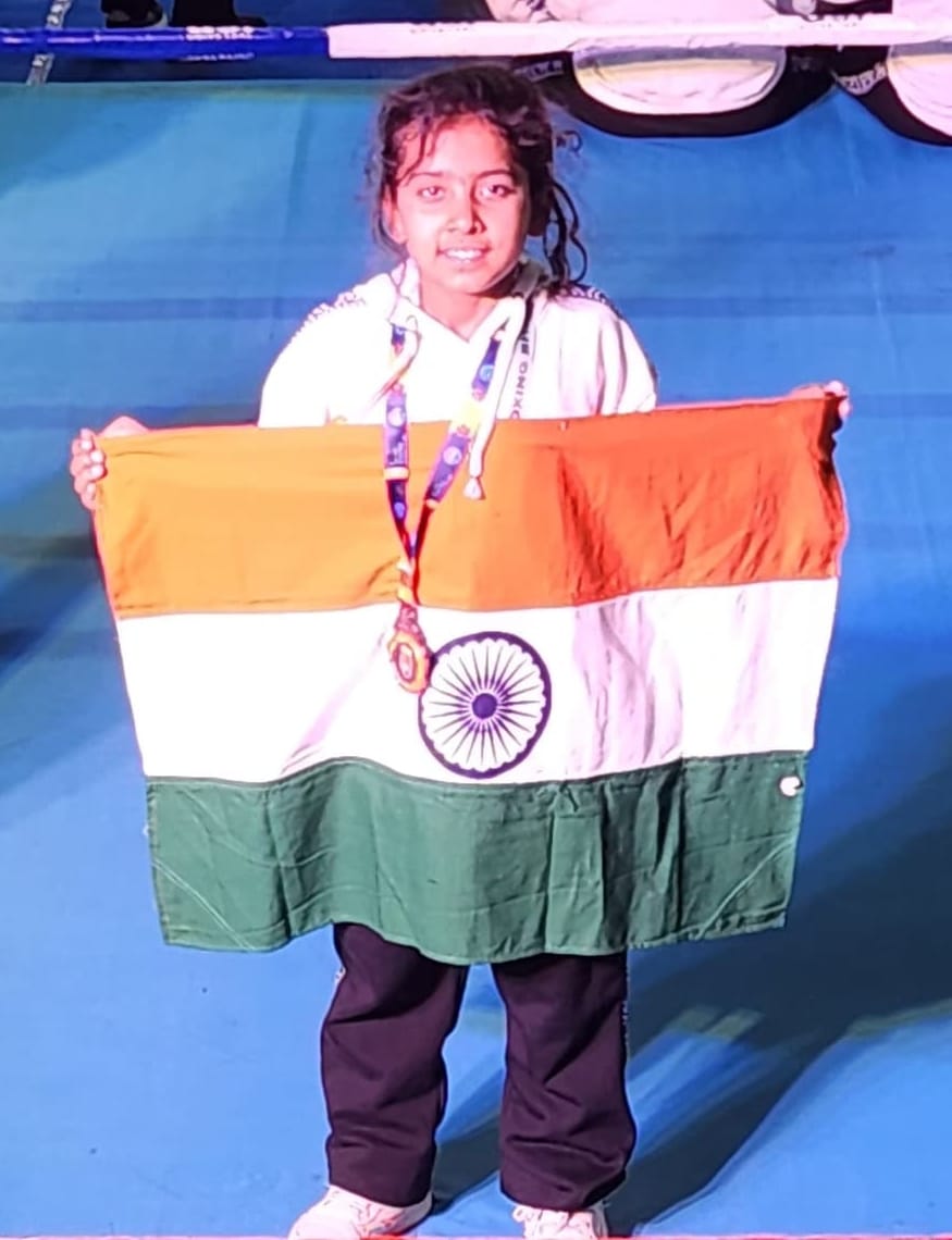 Anvita wins bronze at 5th India Open International Kick Boxing Championship