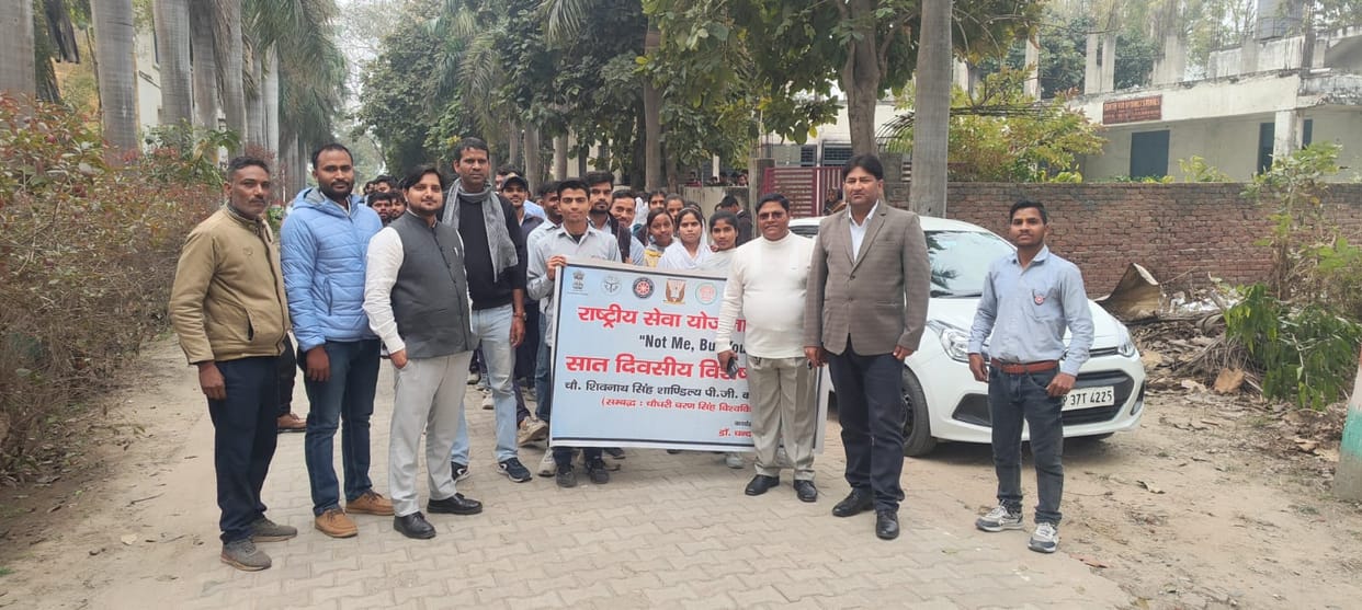 Volunteers took out an awareness rally