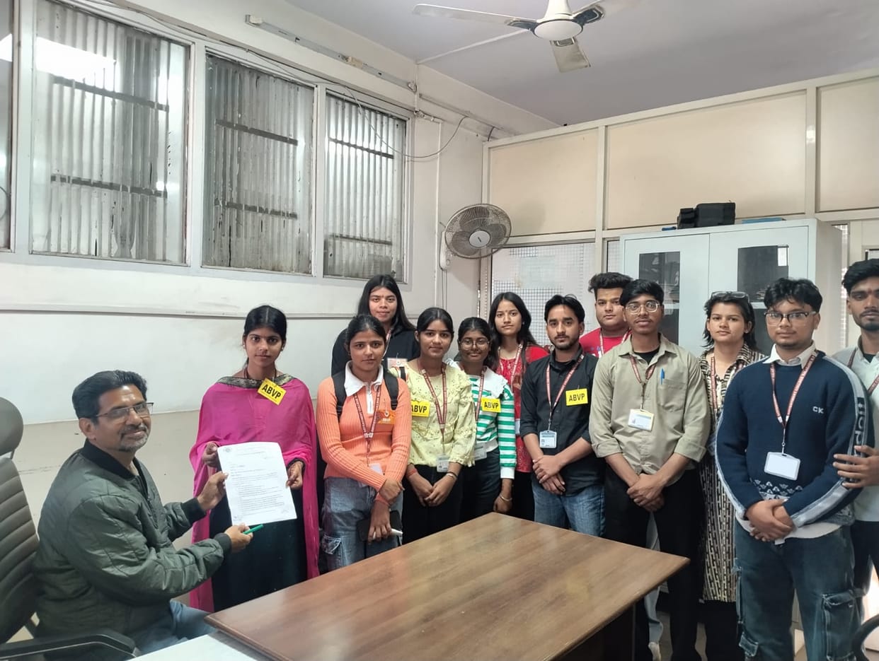 ABVP Nalagarh sent a memorandum to the Chief Minister regarding the demands