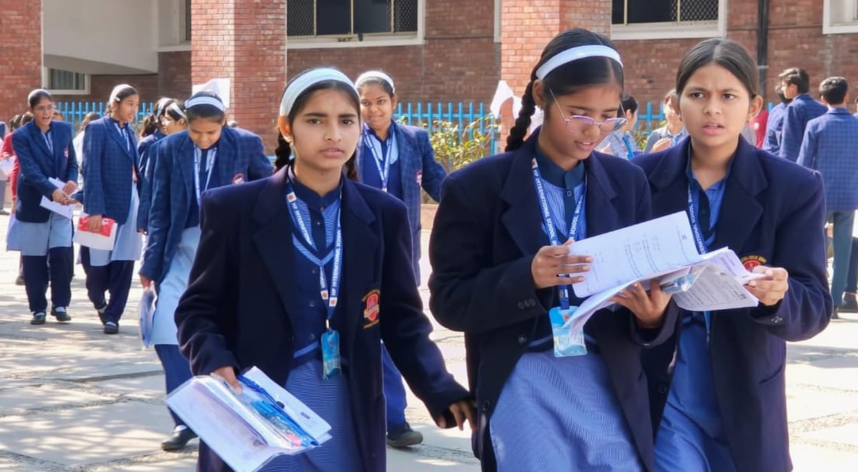 329 students took the exam at seven centres.