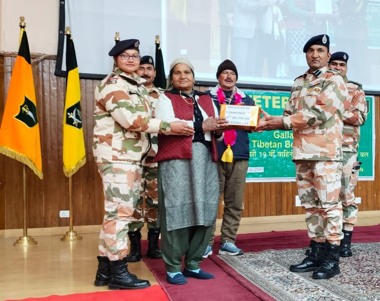 Retired Soldiers Day celebrated in Sarahan