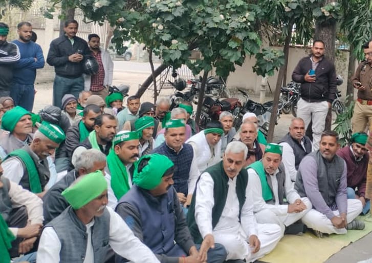 Farmers protest against trade deal with America